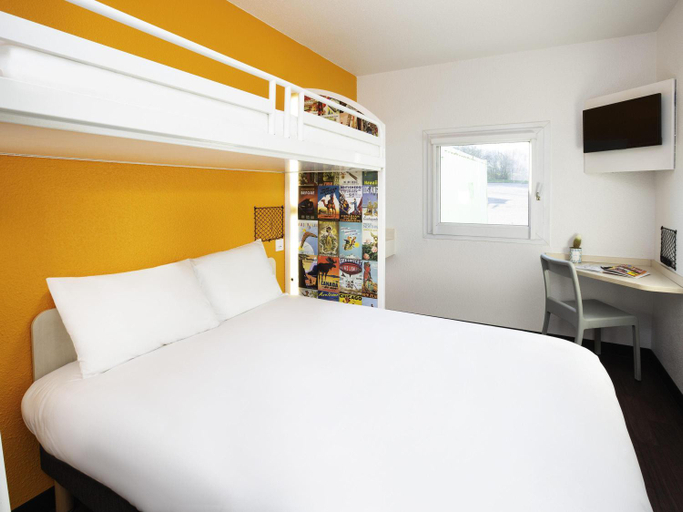 Bedroom 2, hotelF1 Metz Actipole, Moselle