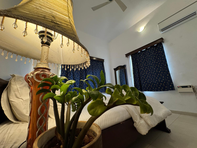 Bedroom, Pool View Villa & Apartment By The Beach Goa, South Goa
