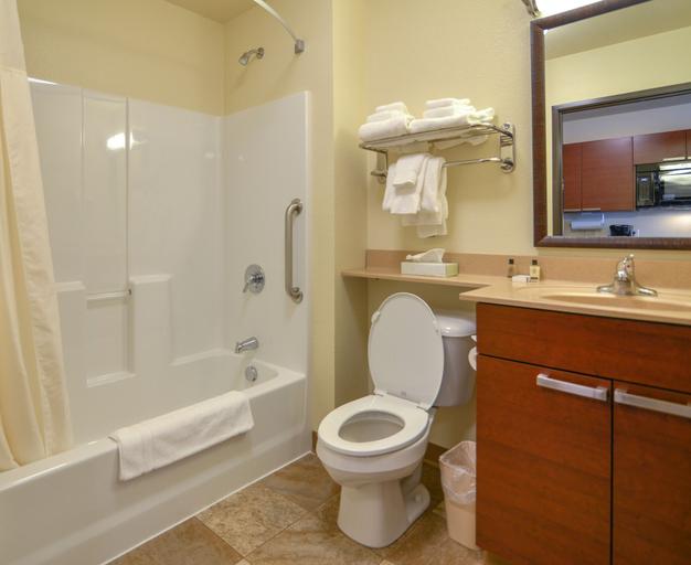 Bathroom 4, My Place Hotel - Dickinson, ND, Stark