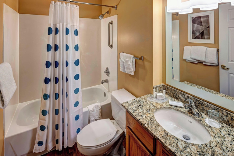 Bathroom 3, TownePlace Suites by Marriott Dallas Las Colinas, Irving