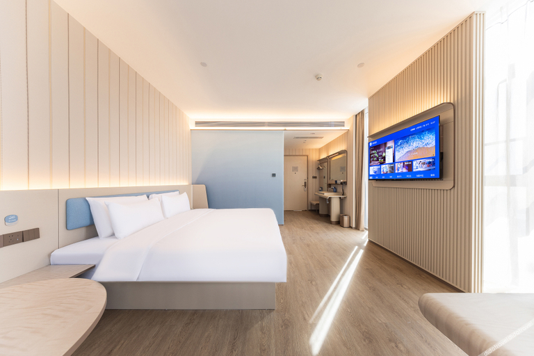 Bedroom 2, Hanting Hotel Lanzhou Old Street Matan Metro Station, Lanzhou