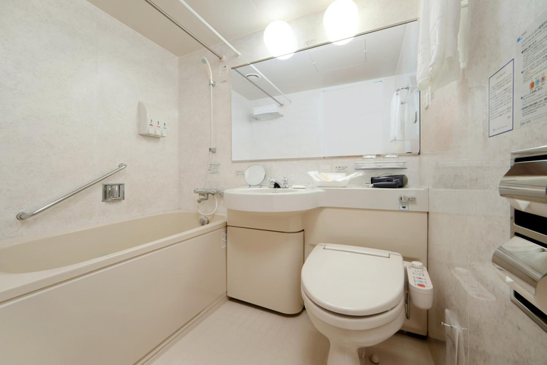 Bathroom 3, Jr-East Hotel Mets Fukushima, Fukushima