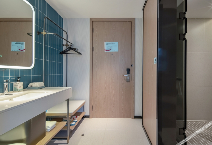Bathroom 3, Echarm Hotel Changsha Economic Development Zone Haide Park Electric Power Vocational College, Changsha