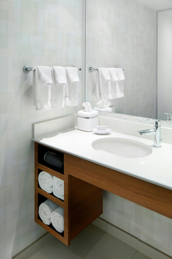 Bathroom 3, SpringHill Suites by Marriott Pittsburgh Bakery Square, Allegheny
