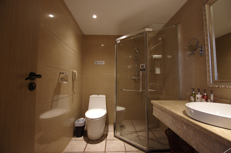 Bathroom 3, Borrman Hotel Changsha Xingsha Economic Development Zone Zhongmaocheng, Changsha
