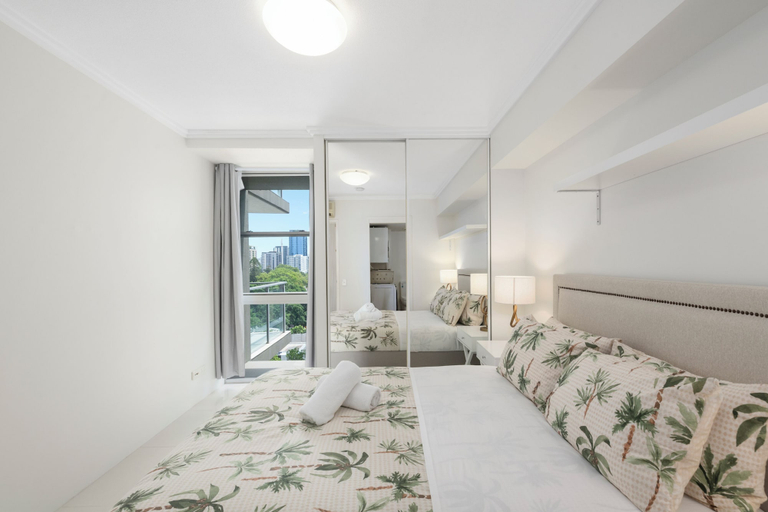 Bedroom 3, South bank serviced apartments, Brisbane
