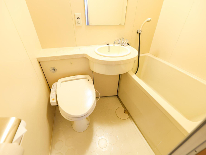 Bathroom, Sasai Hotel, Makubetsu