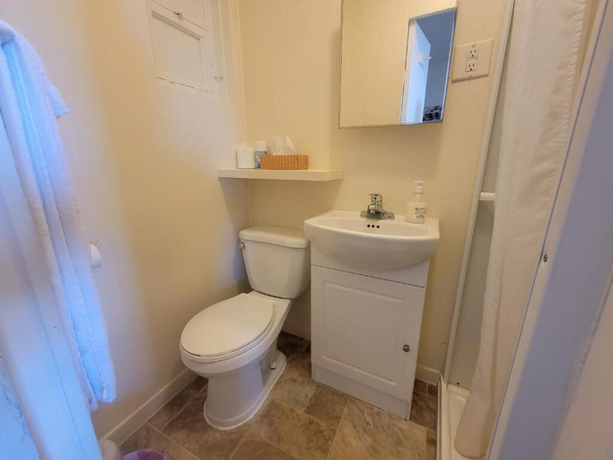 Bathroom 4, Motel Appartements le Saint-Patrick, La Mitis