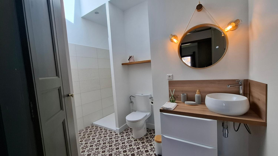 Bathroom 2, Les Gites de Monte Blanco - Domaine avec chambres d'hotes et gites, Hérault