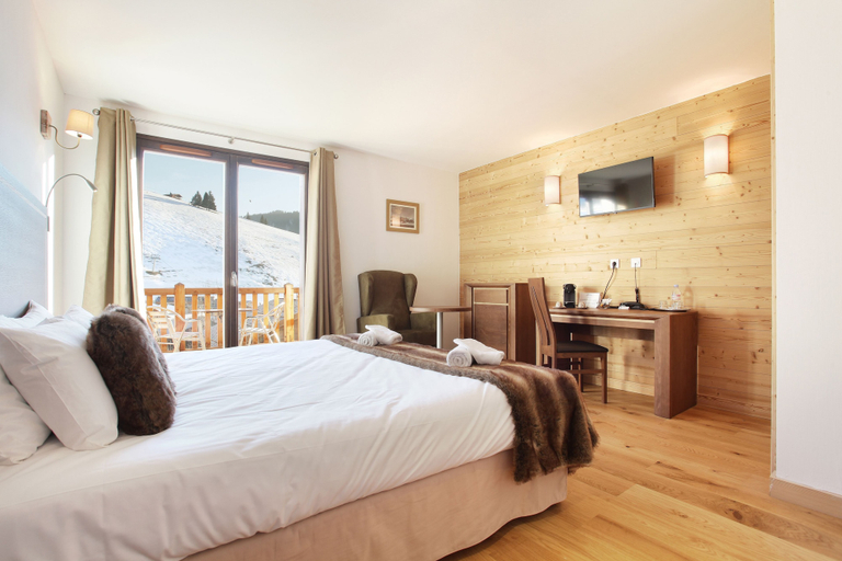 Bedroom 3, Hotel et Spa Le Chamois by Odalys, Haute-Savoie