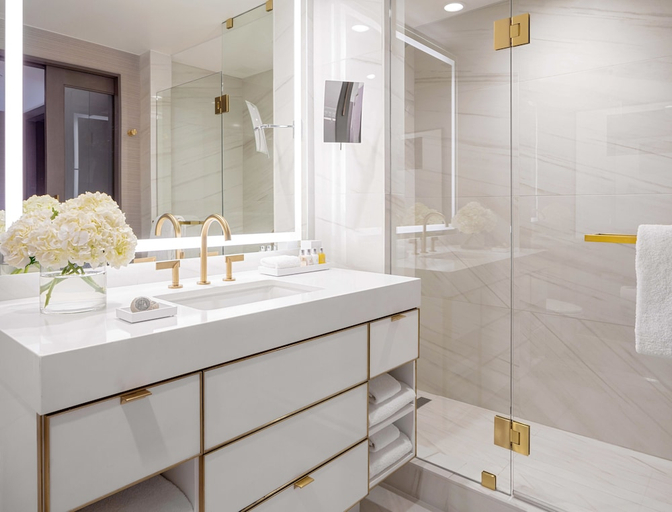 Bathroom 4, Hotel Crescent Court, Dallas