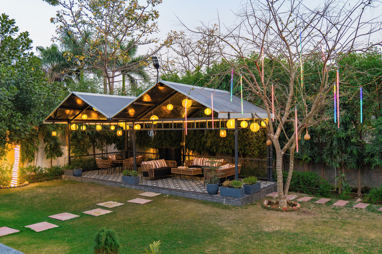Terrace/patio 3, Alaya Stays KV Ventures Fable Cottage, Faridabad