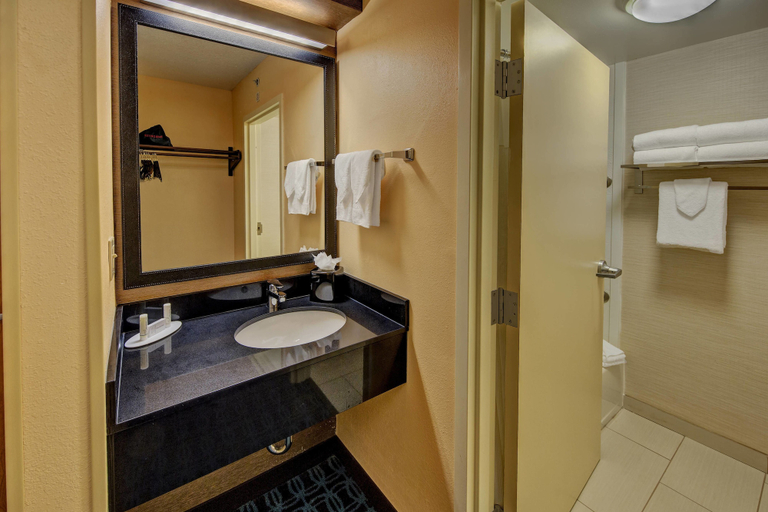 Bathroom 4, Fairfield Inn Suites By Marriott Near Universal Orlando, Orange