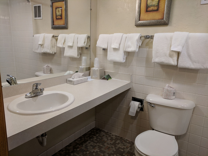 Bathroom 3, Broadway Inn Conference Center, Missoula