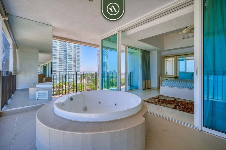 Terrace/patio, Amazing Condo With Ocean View - Jacuzzi - Beach, Puerto Vallarta