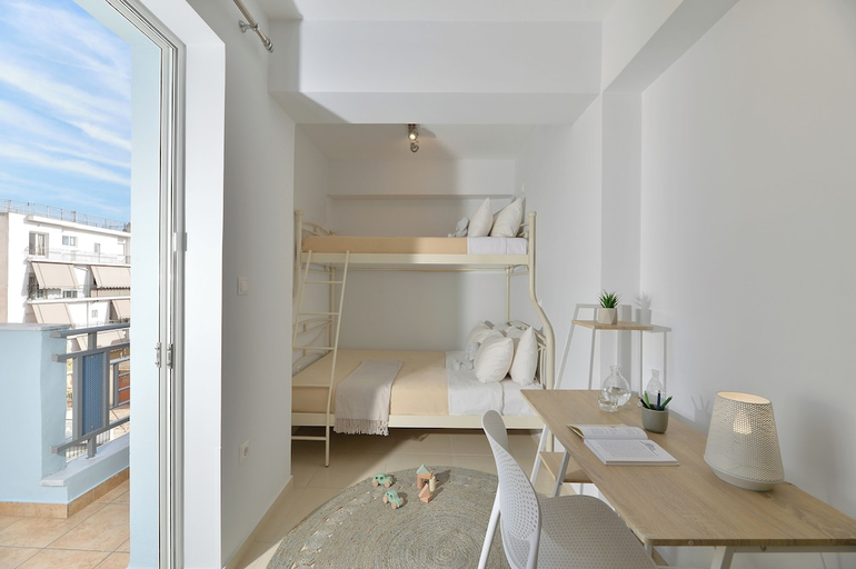Bedroom 2, Alekos Apartments, Attica