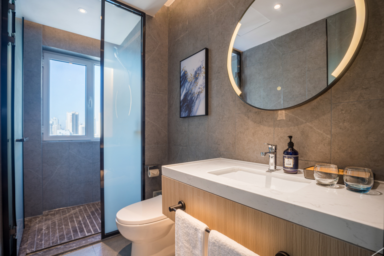 Bathroom 3, Starway Hotel Lanzhou Xigu Distrct Jincheng Center, Lanzhou