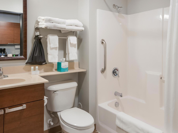 Bathroom 3, My Place Hotel -South Omaha/ La Vista, NE, Sarpy