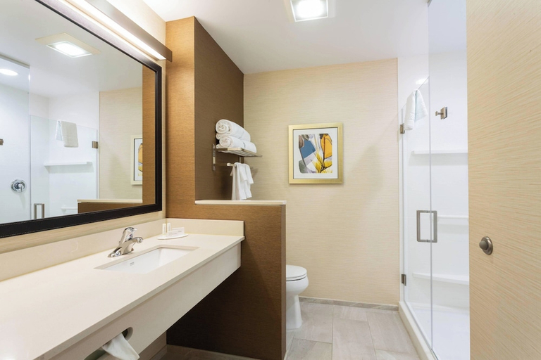 Bathroom 4, Fairfield Inn & Suites by Marriott Fort Lauderdale Downtown, Broward