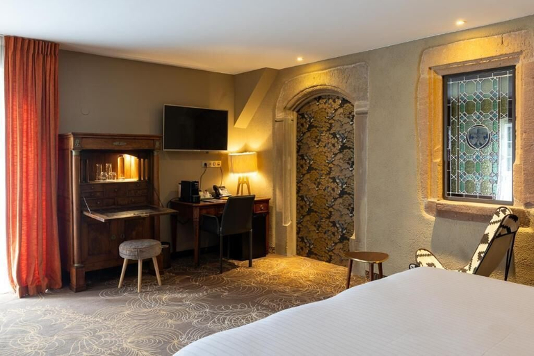 Room 2, Hotel Restaurant l'Orchidée, Haut-Rhin