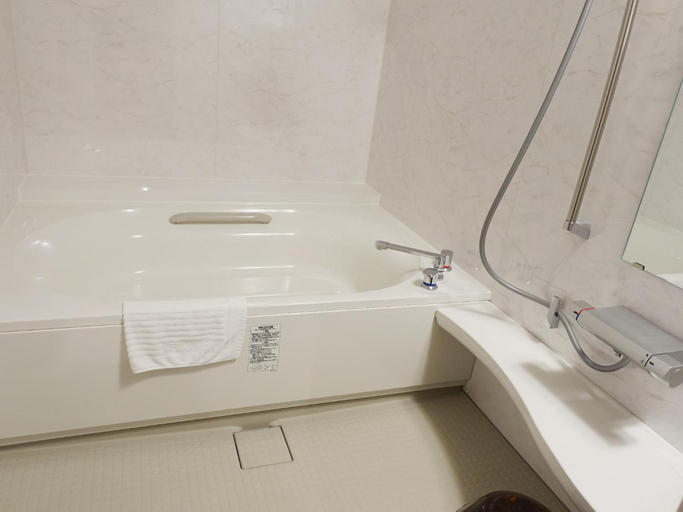 Bathroom 3, Minamida Onsen Hotel Apple Land, Hirakawa