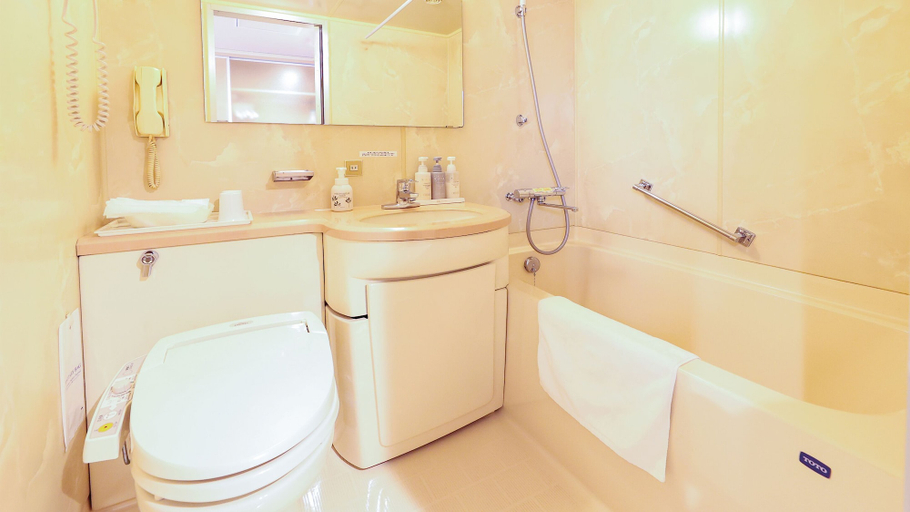 Bathroom 4, Obihiro Tennen Onsen Fukui Hotel, Obihiro