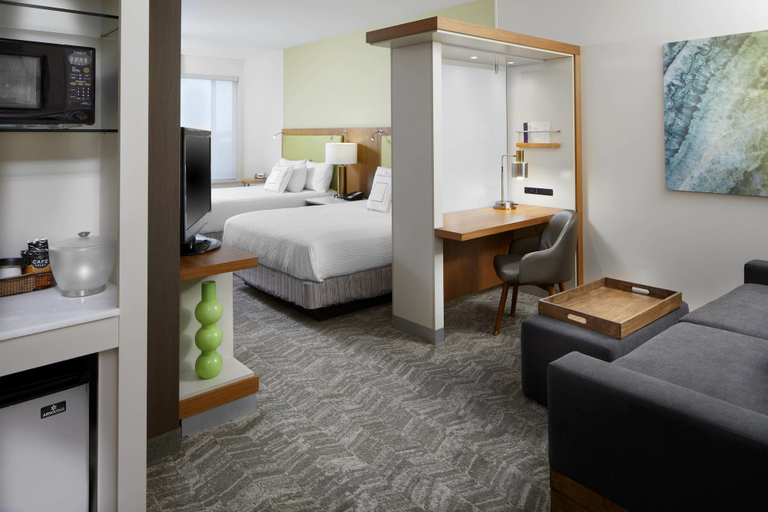 Bedroom 2, SpringHill Suites by Marriott Pittsburgh Bakery Square, Allegheny