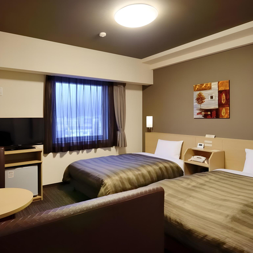 Bedroom 2, Hotel Route-Inn Ishinomaki Chuo, Ishinomaki