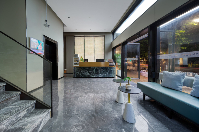 Lobby 4, PIN Hotel Guangzhou Beijing Road Pedestrian Street Gongyuanqian Metro Station Branch - Free Deliver Service to Guangzhou Baiyun International Airport & Free Deliver Service to Canton Fair Complex During Canton Fair Period, Guangzhou