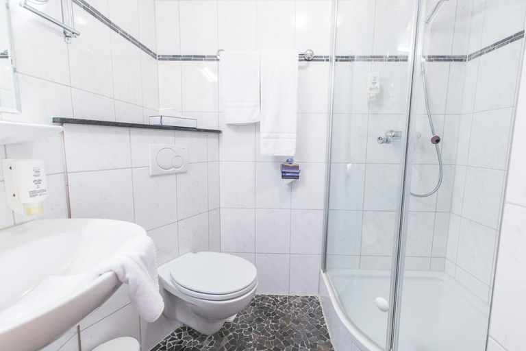 Bathroom, Hotel Wilder Mann, Aschaffenburg