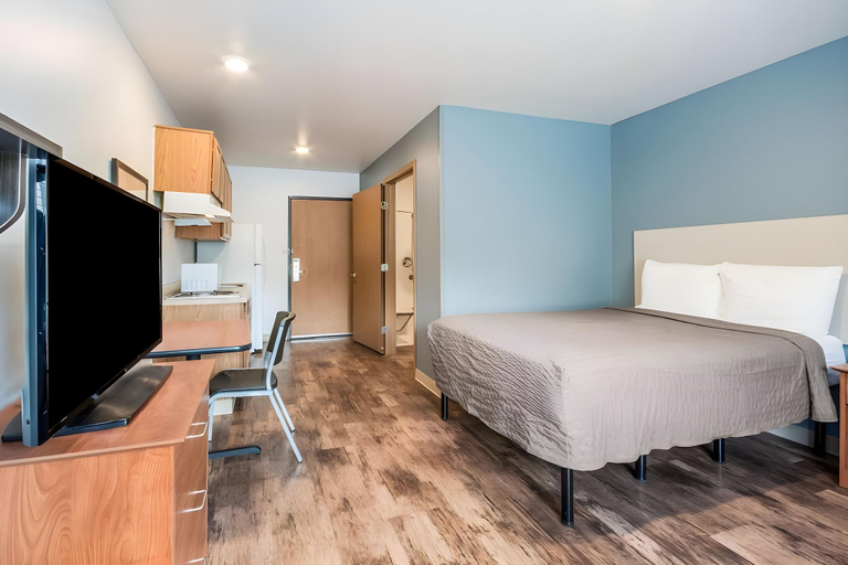 Bedroom 3, Studio 6 Extended Stay Wichita  South   KS, Sedgwick