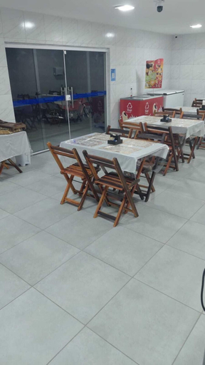 Breakfast buffet, Hotel Plaza, Cruzeta