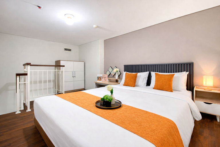 Bedroom 4, Practical Loft Studio at Nifarro Park Apartment By Travelio, Jakarta Selatan