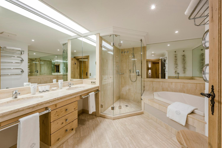 Bathroom 2, Sonnenalp Resort, Oberallgäu