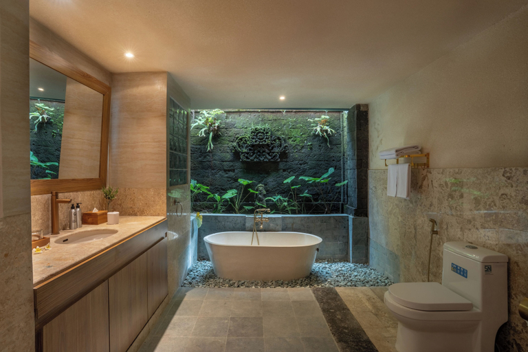 Bathroom 4, Aksara Ubud, Gianyar