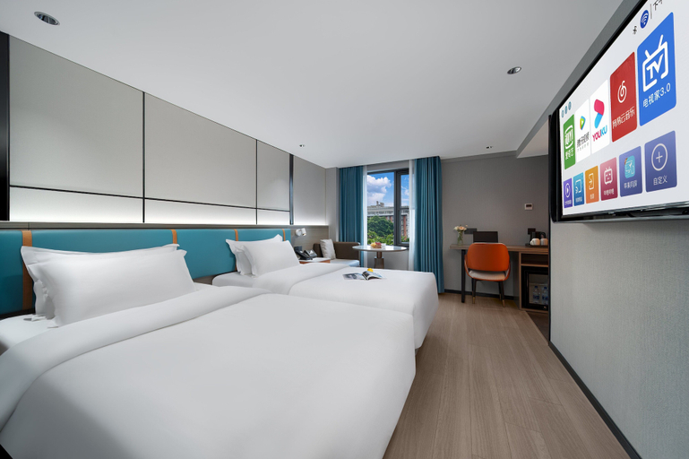 Room 2, PIN Hotel Guangzhou Beijing Road Pedestrian Street Gongyuanqian Metro Station Branch - Free Deliver Service to Guangzhou Baiyun International Airport & Free Deliver Service to Canton Fair Complex During Canton Fair Period, Guangzhou