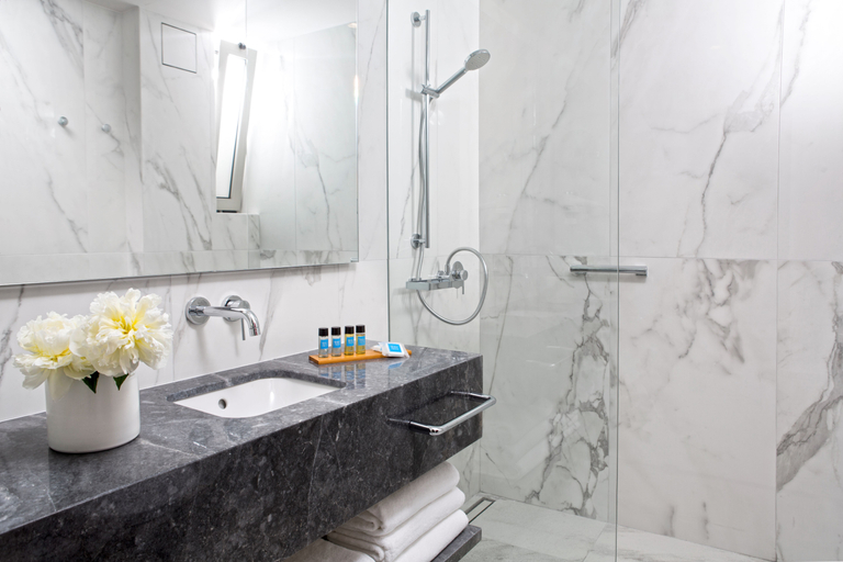 Bathroom 5, Agapi Beach Resort, Crete