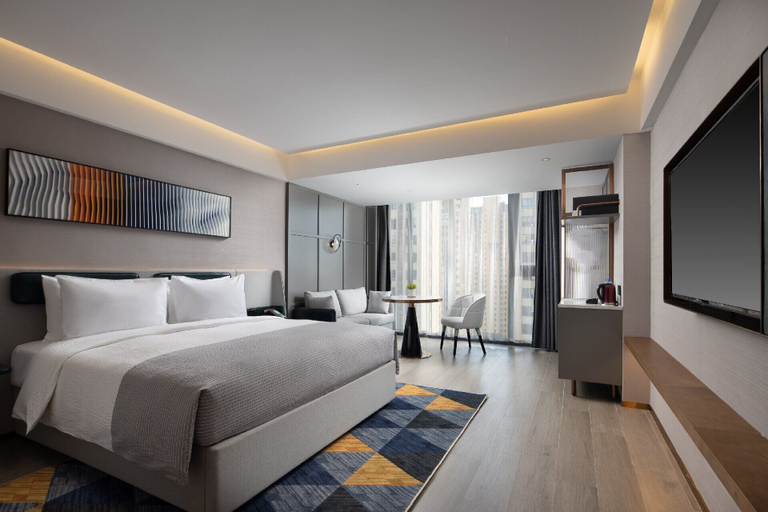 Bedroom 3, Wanda Yue Hotel Bengbu South Station, Bengbu