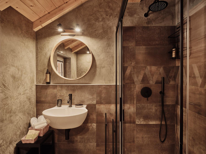 Bathroom 2, Guesthouse Odle, Bolzano