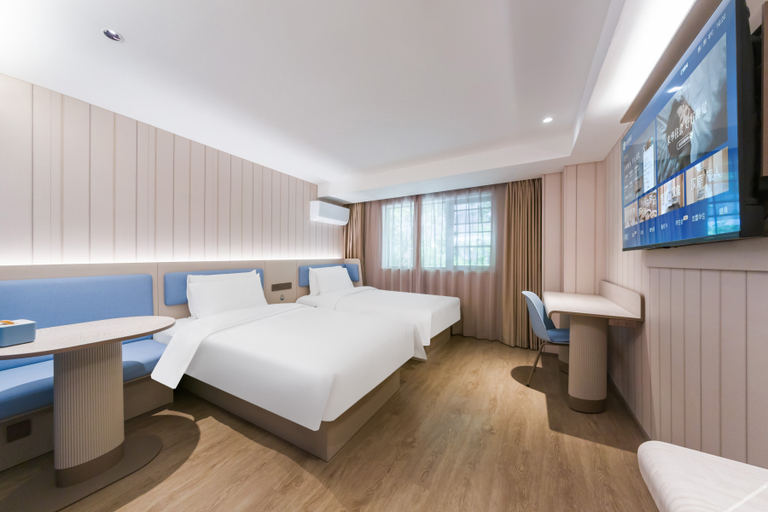 Bedroom 2, Hanting Hotel Shanghai Zhizaoju Road, Shanghai