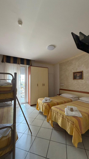 Bedroom 2, Hotel Gattei, Rimini