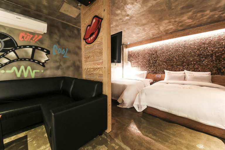 Bedroom 2, Hotel Sol, Cheongju