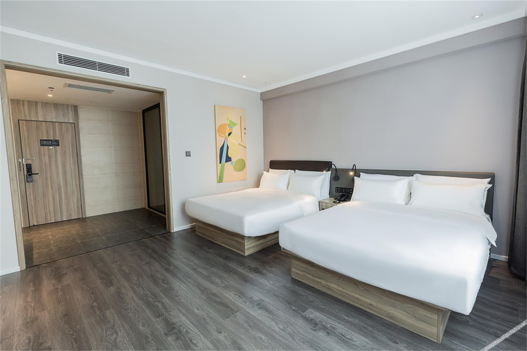 Bedroom 2, Hanting Hotel Anshan Tiexi Center Sandao Street, Anshan