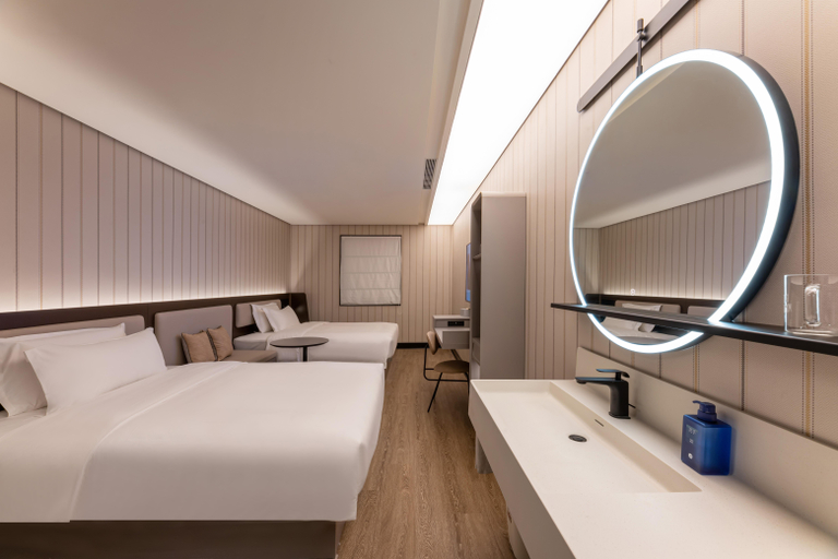 Bedroom 2, Hanting Hotel Suzhou Guanqian Street Center, Suzhou