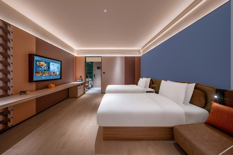 Bedroom 2, Orange Hotel Sanhe Yanjiao, Langfang