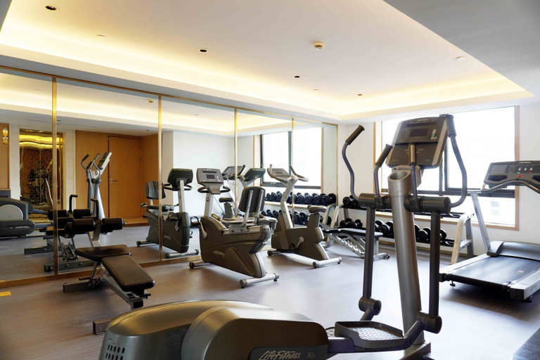 Gym, Pagoda Hotel Shanghai Baixia, Shanghai