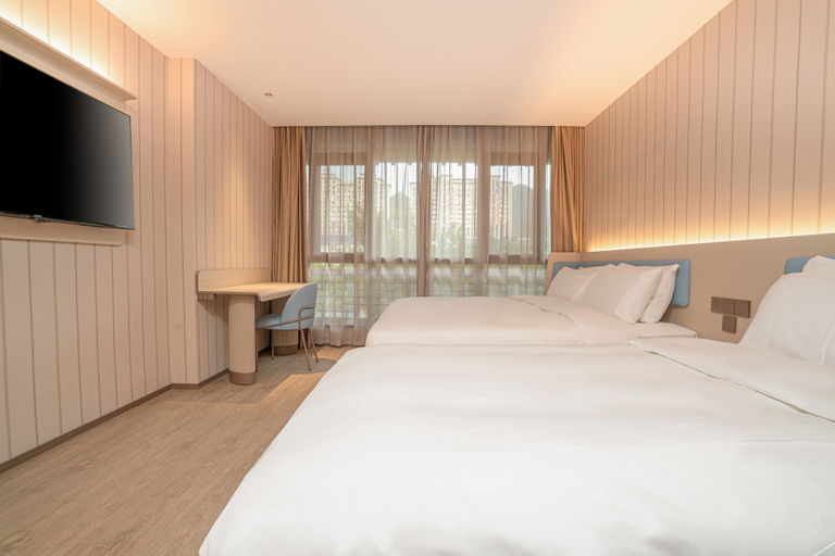 Bedroom 2, Hanting Hotel Libo Ancient Town Xiaoqikong, Qiannan Buyei and Miao