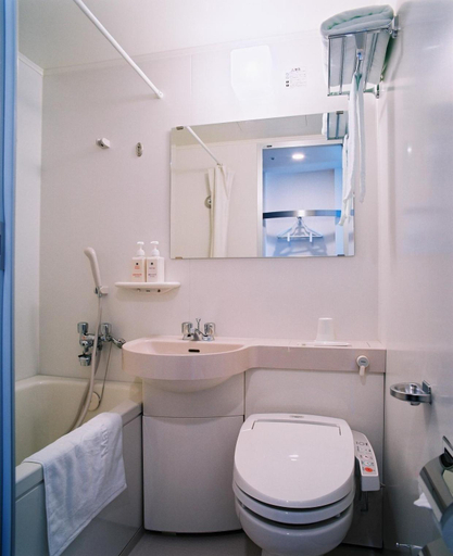 Bathroom, Takaoka Manten Hotel Ekimae, Takaoka