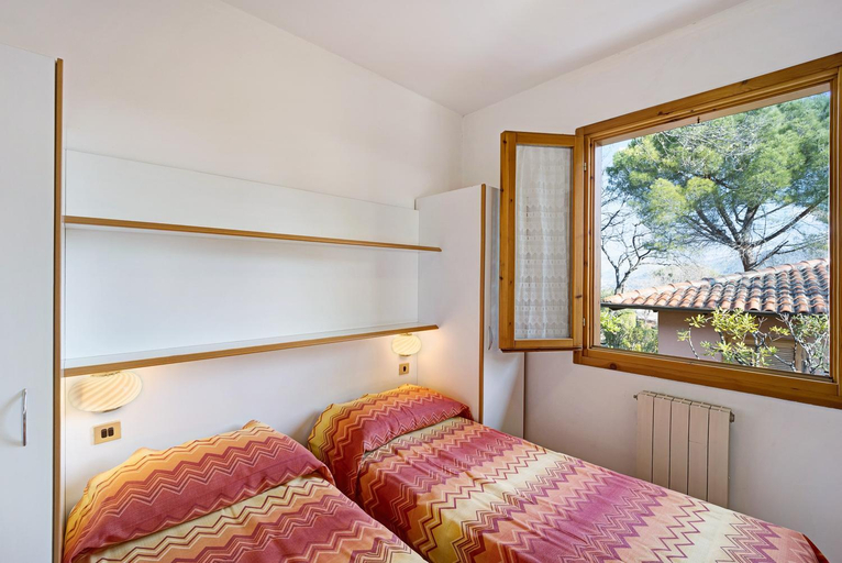 Bedroom 2, Holiday Complex with Pool in Andora, Savona