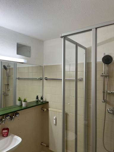 Bathroom 2, Idyllische Wohnung in Regen I Balkon I Bergblick I Burgnahe, Regen